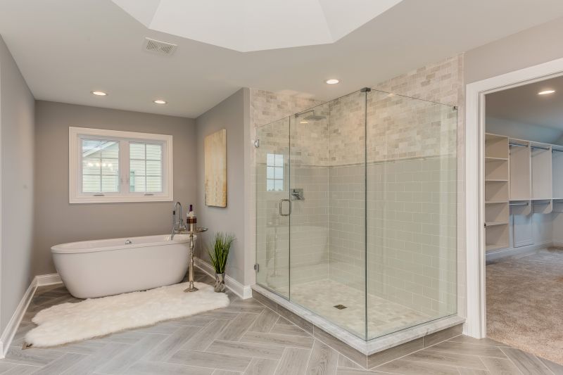 Expanded Master Bathroom Layout