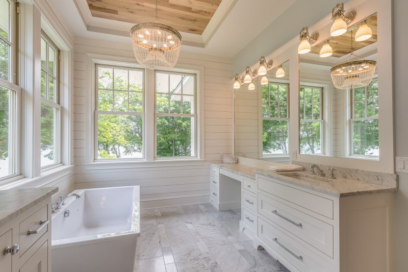 Master Bathroom with Skylight